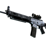 SG 553 | Damascus Steel (Minimal Wear)