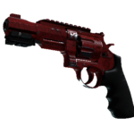 StatTrak™ R8 Revolver | Crimson Web (Well-Worn)