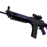 StatTrak™ SG 553 | Ultraviolet (Well-Worn)
