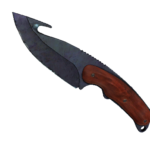 ★ Gut Knife | Blue Steel (Well-Worn)