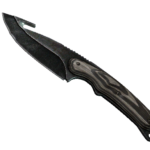 ★ Gut Knife | Black Laminate (Well-Worn)