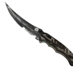 ★ Flip Knife | Black Laminate (Field-Tested)