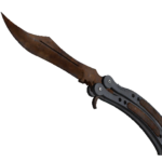 ★ Butterfly Knife | Rust Coat (Battle-Scarred)