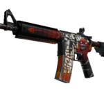 StatTrak™ M4A4 | Hellfire (Field-Tested)