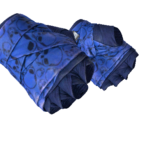 ★ Hand Wraps | Cobalt Skulls (Field-Tested)