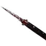 ★ Stiletto Knife | Crimson Web (Battle-Scarred)