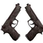 Dual Berettas | Pyre (Minimal Wear)