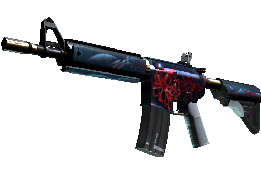 176263157 StatTrak™ M4A4 | Spider Lily (Factory New) - Image 1
