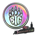 Sticker | BIG (Holo) | Stockholm 2021