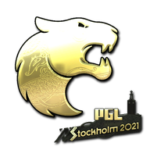 Sticker | FURIA (Gold) | Stockholm 2021