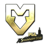 Sticker | MOUZ (Gold) | Stockholm 2021