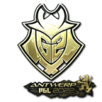 Sticker | G2 Esports (Gold) | Antwerp 2022