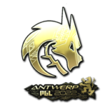 Sticker | Team Spirit (Gold) | Antwerp 2022