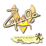 Sticker | ZywOo (Holo) | Antwerp 2022