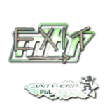 Sticker | exit (Holo) | Antwerp 2022