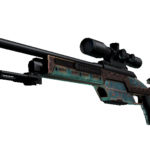 SSG 08 | Azure Glyph (Well-Worn)