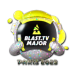 Sticker | BLAST.tv (Glitter) | Paris 2023