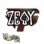 Sticker | zevy (Glitter) | Paris 2023