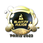 Sticker | BLAST.tv (Gold) | Paris 2023