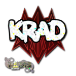 Sticker | Krad (Glitter) | Paris 2023
