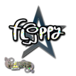 Sticker | floppy (Glitter) | Paris 2023