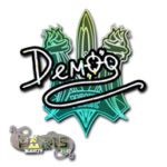Sticker | DemQQ (Glitter) | Paris 2023