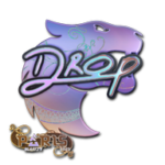 Sticker | drop (Holo) | Paris 2023