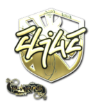Sticker | EliGE (Gold) | Paris 2023