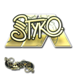 Sticker | STYKO (Gold) | Paris 2023