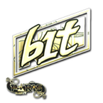 Sticker | b1t (Gold) | Paris 2023