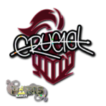 Sticker | CRUC1AL (Glitter) | Paris 2023