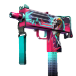 StatTrak™ MAC-10 | Neon Rider (Field-Tested)