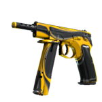StatTrak™ CZ75-Auto | Yellow Jacket (Field-Tested)