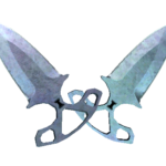 ★ Shadow Daggers | Blue Steel (Minimal Wear)