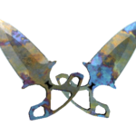 ★ Shadow Daggers | Case Hardened (Well-Worn)