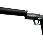 StatTrak™ USP-S | Stainless (Battle-Scarred)